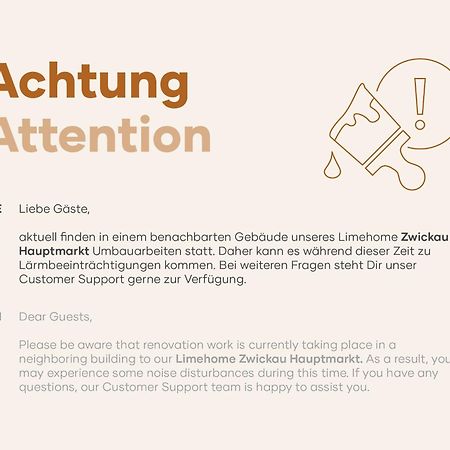 Limehome Zwickau Hauptmarkt Bagian luar foto